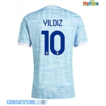 Camisa de time de futebol Juventus Kenan Yildiz #10 Replicas 2º Equipamento 2025-26 Manga Curta